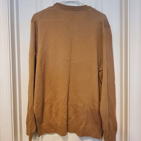 NTW Men's Club Room V Neck Sweater - Size Large - Picture 4 of 4
